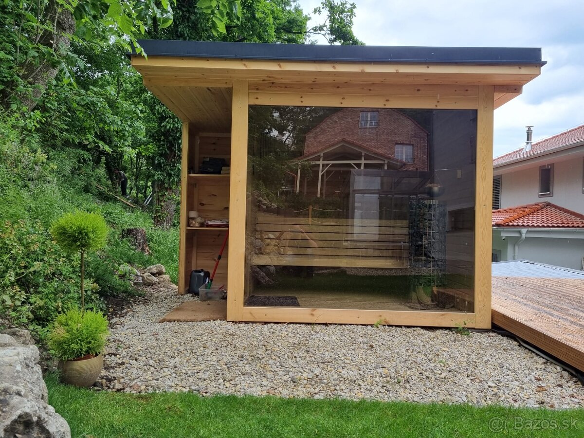 Exteriérová sauna