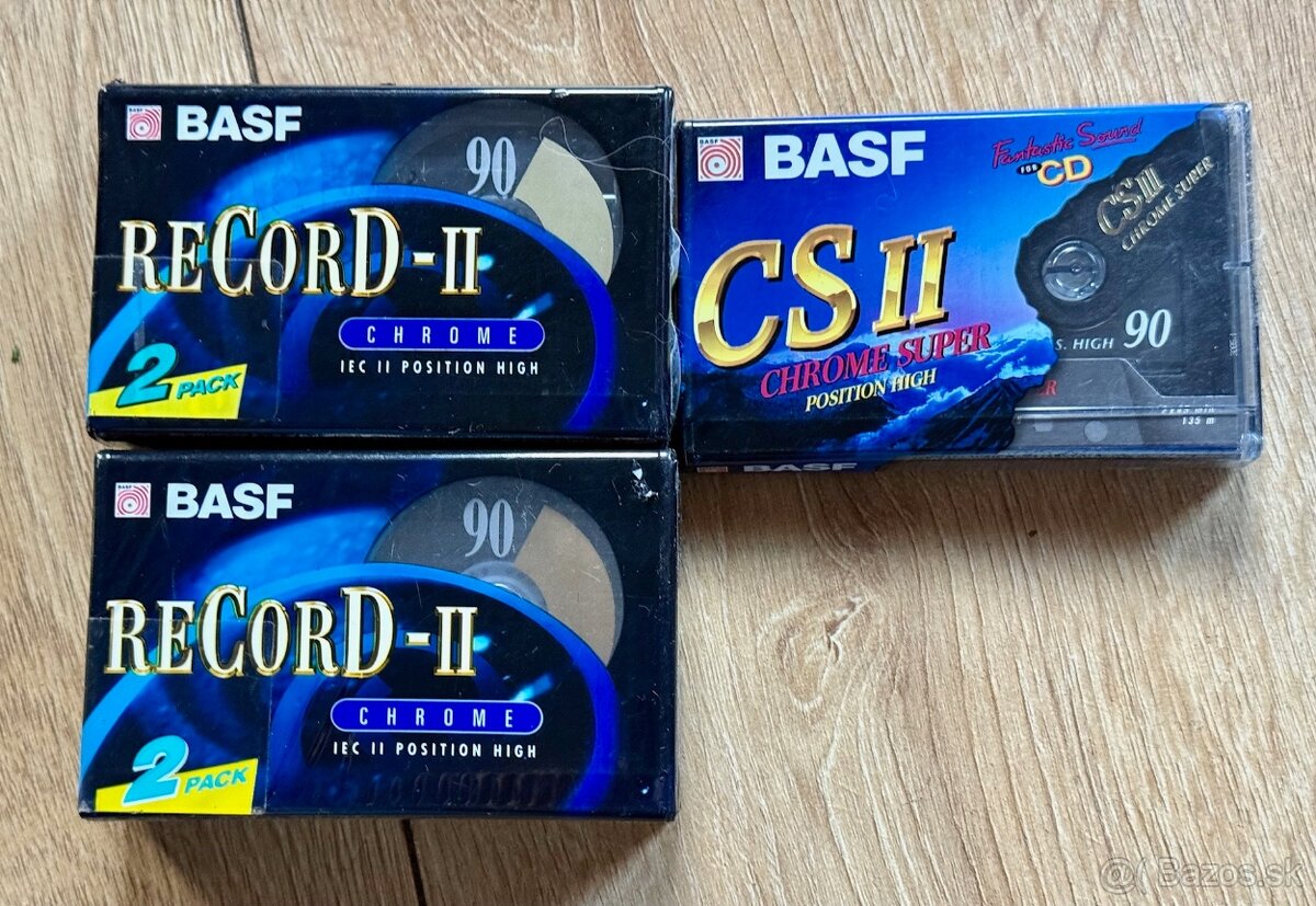 Audiokazety BASF