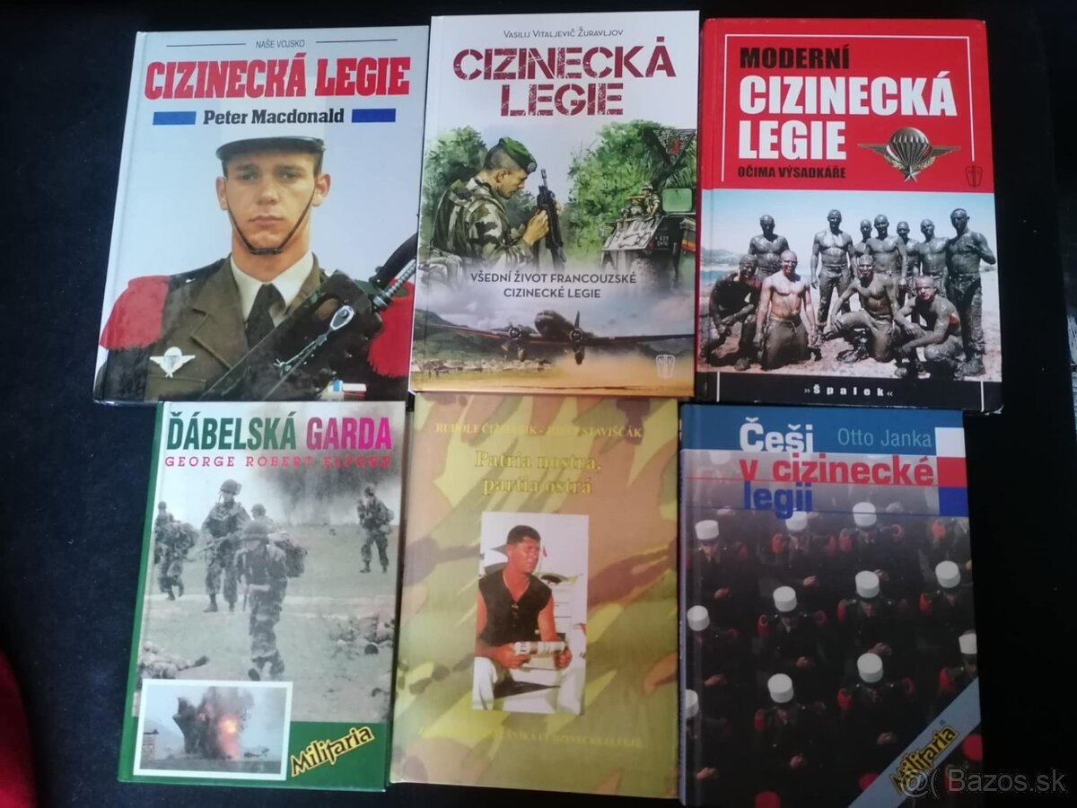 predám knihy Cudzinecká légia