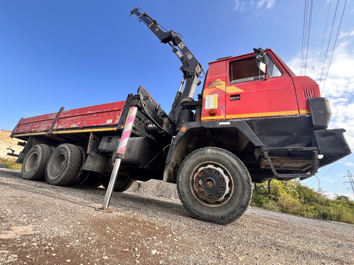 Tatra 815 - valník s Hydraulickou rukou HIAB 125-2