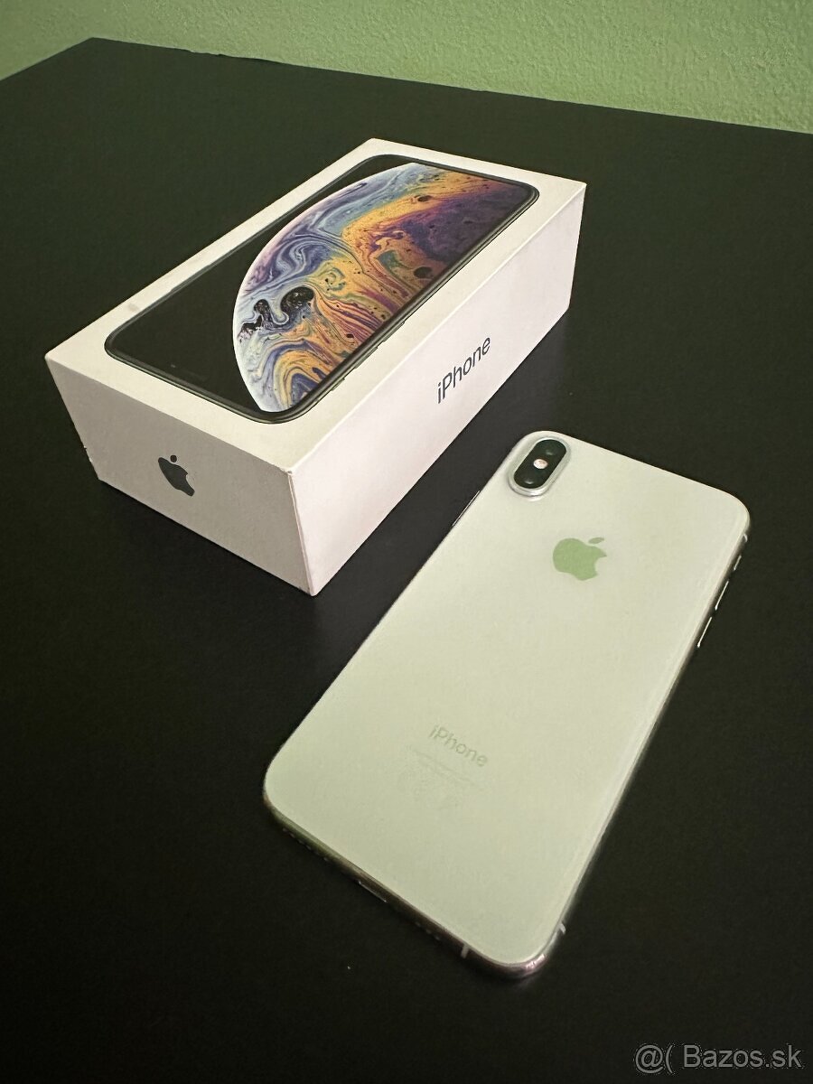 Predam iPhone XS 256 GB – Silver – vyborny stav