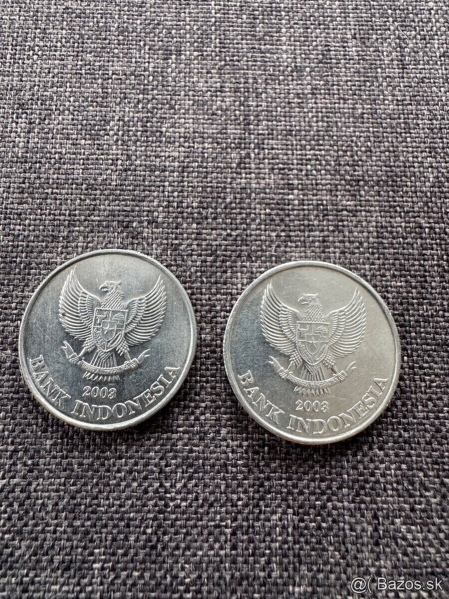 500 Rupií Indonézia 2003 - 2 ks