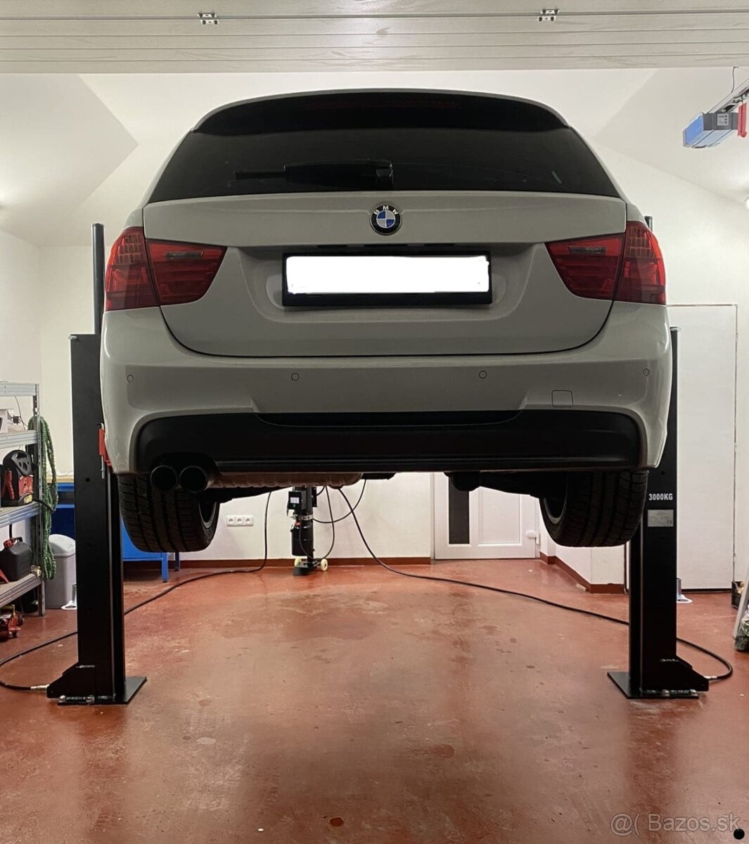 Dvojstlpový zdvihák bezprejazdový 3t nízky stlp