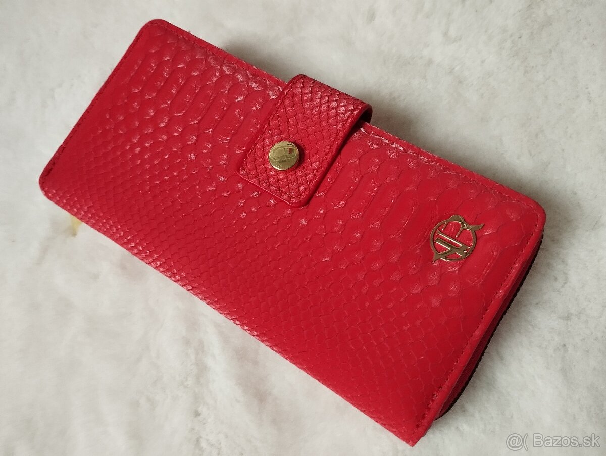 Dámska červená peňaženka...