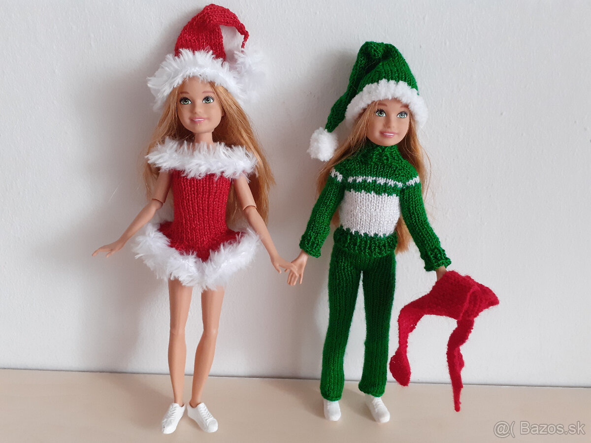 Oblečenie šaty pre deti bábiky Barbie Ken STACIE rainbow hig