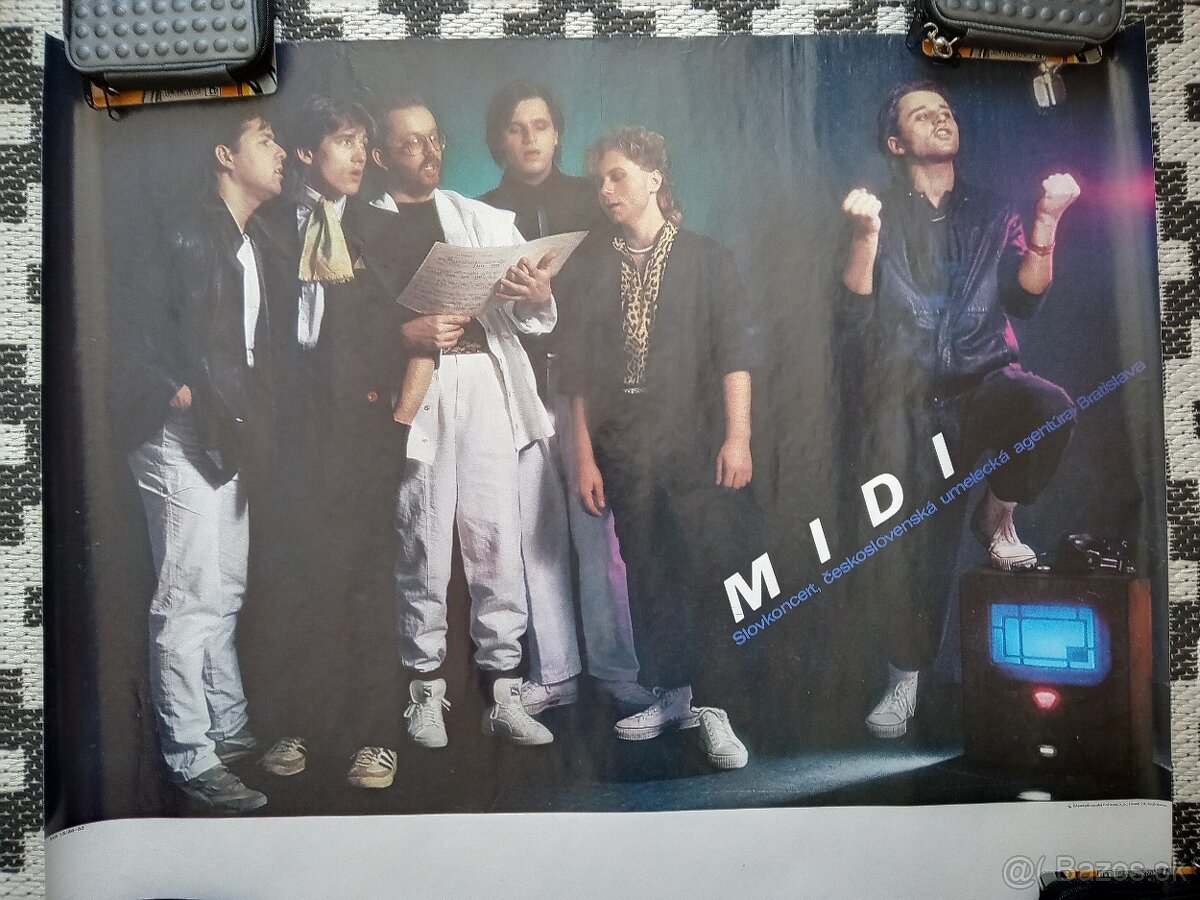 Starý plagát Robo Grigorov, Midi.