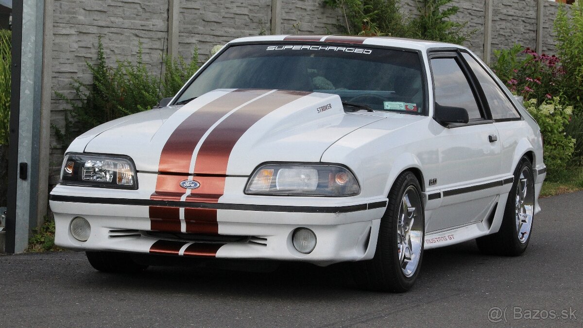 1989 FORD MUSTANG GT 347 STROKER 5SPEED SUPERCHARGED