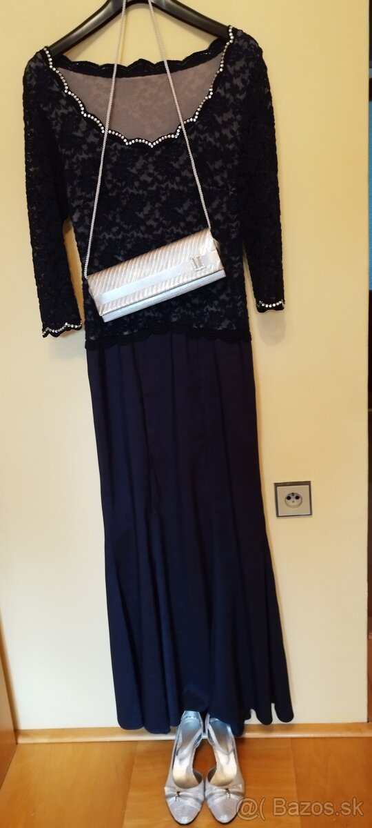 Spoločenské šaty + kompletný outfit