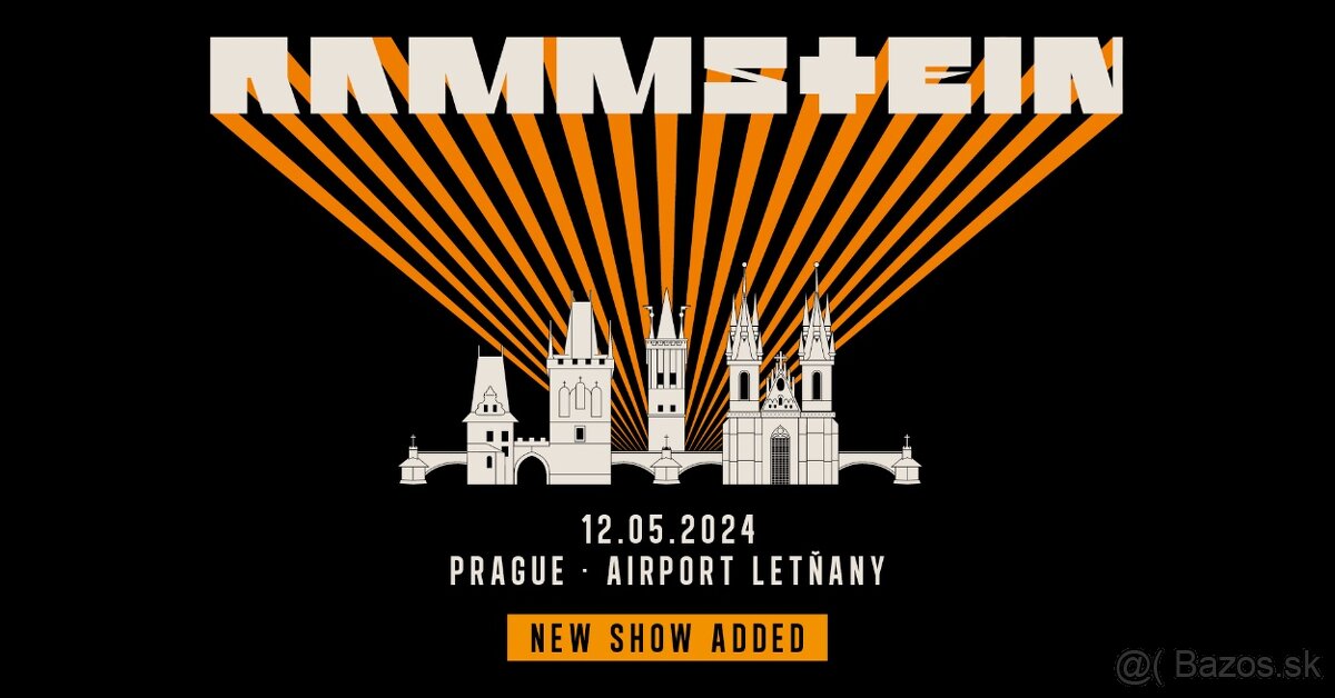 Rammstein 12.5.2024 (nedeľa), Praha