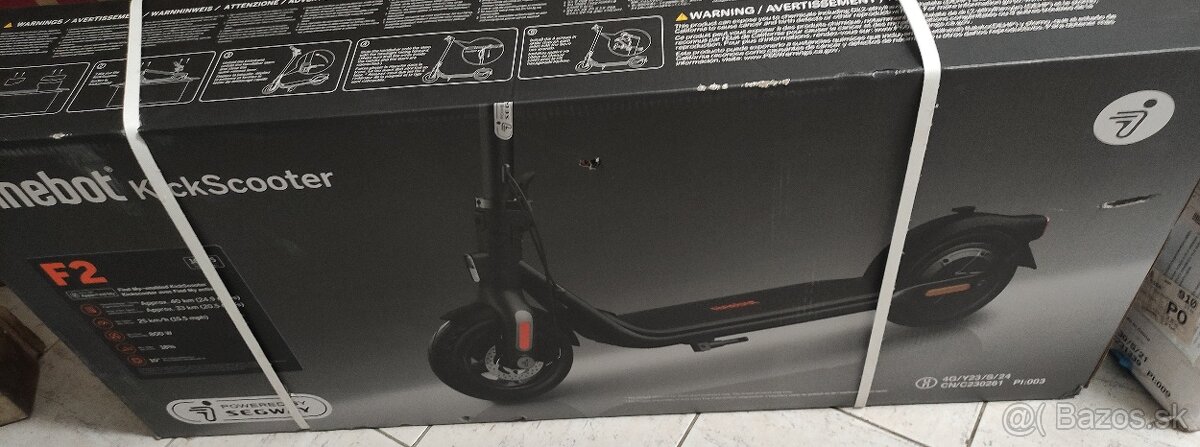 NINEBOT BY SEGWAY KICK SCOOTER F2
