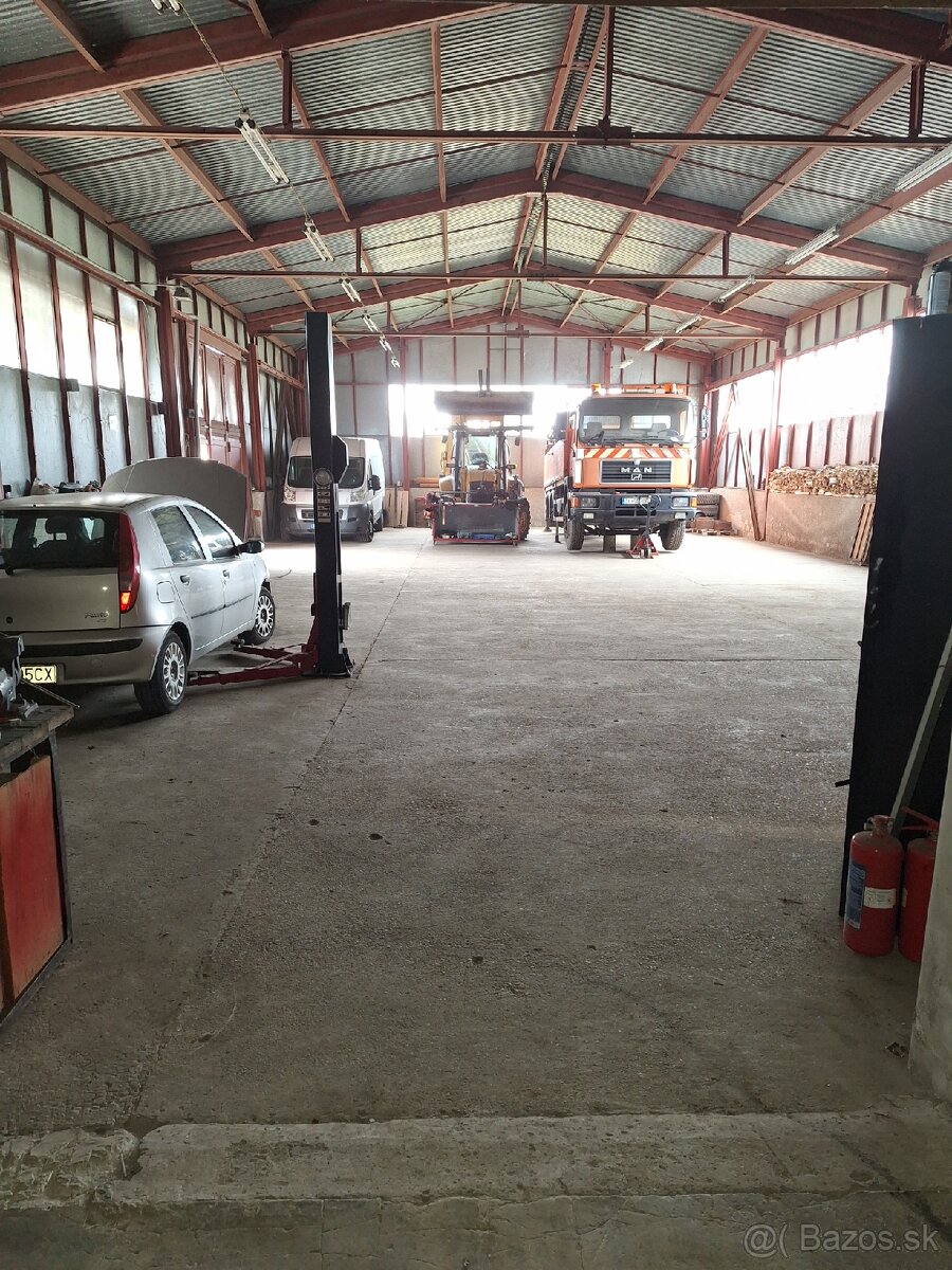 Prenajom skladových priestorov o celkovej rozlohe 960 m2