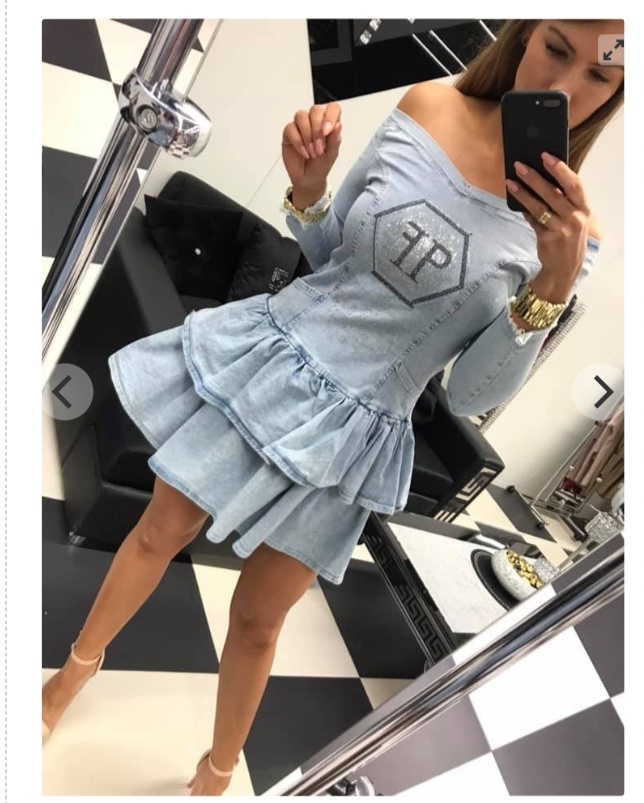 Paparazzi fashion šatky modré
