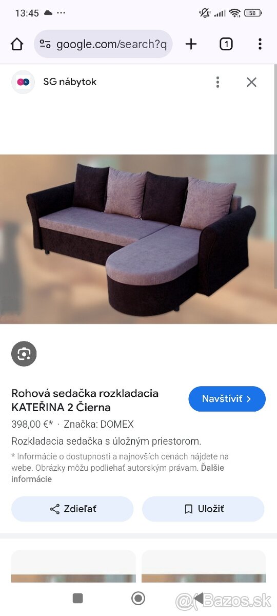 Rohový gauč