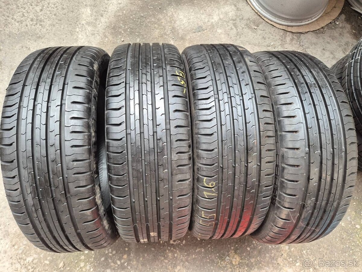 195/55 r16 letné 4 ks CONTINENTAL z predvádzačky