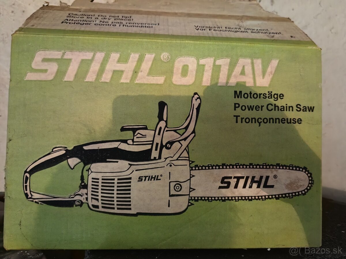 Predam pilu stihl 011 av aj povodnou krabiciou