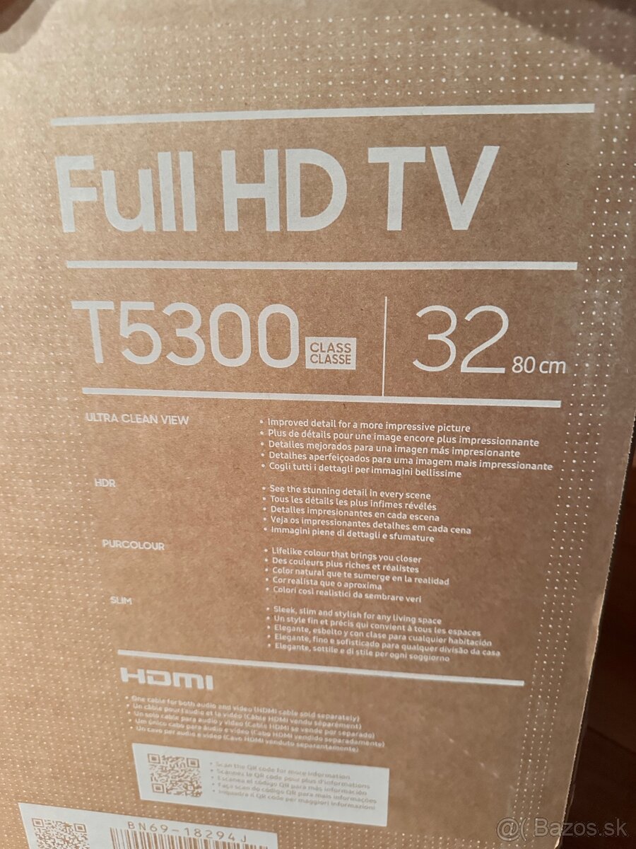 Predám televízor SAMSUNG 32” UE32T5372CD