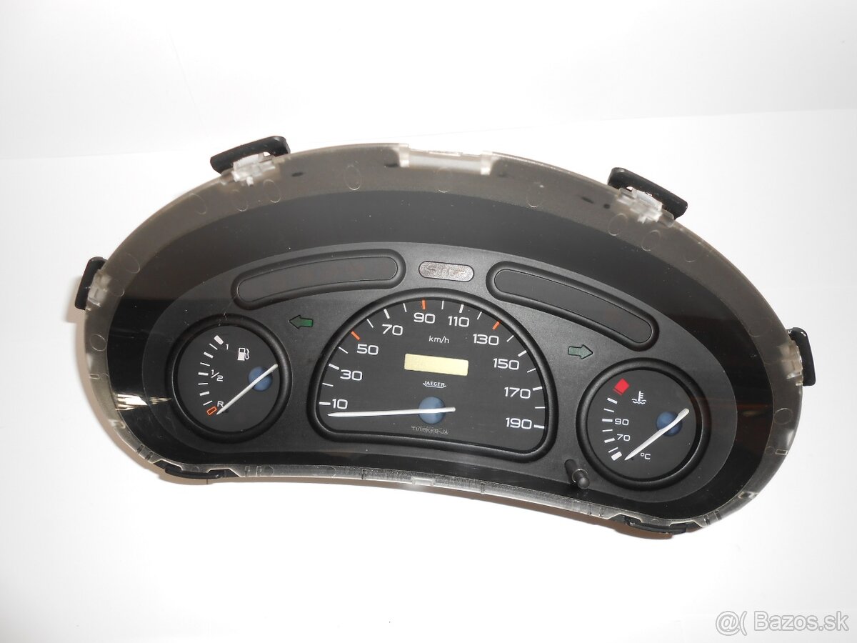Budiky Peugeot 206 / bez otačkomera /