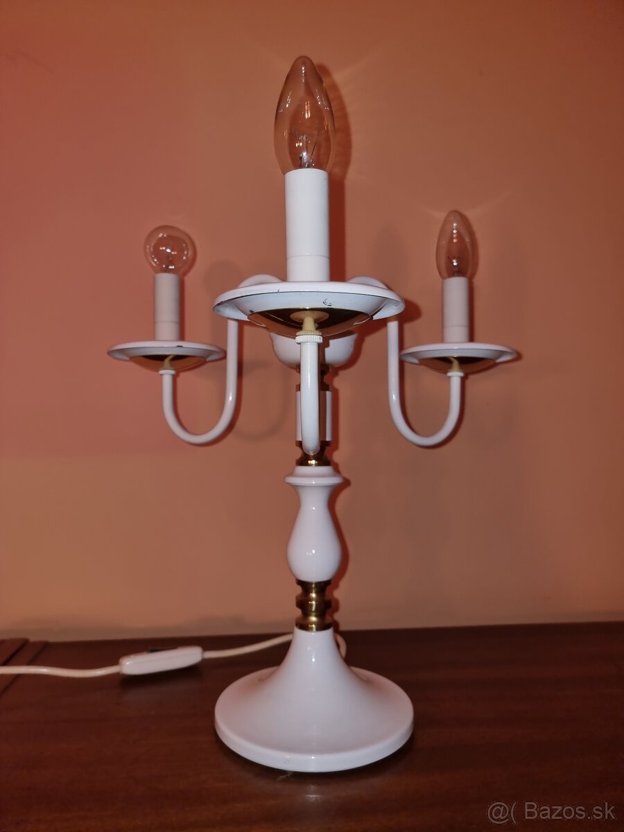 Stará stolová lampa - výška 42 cm