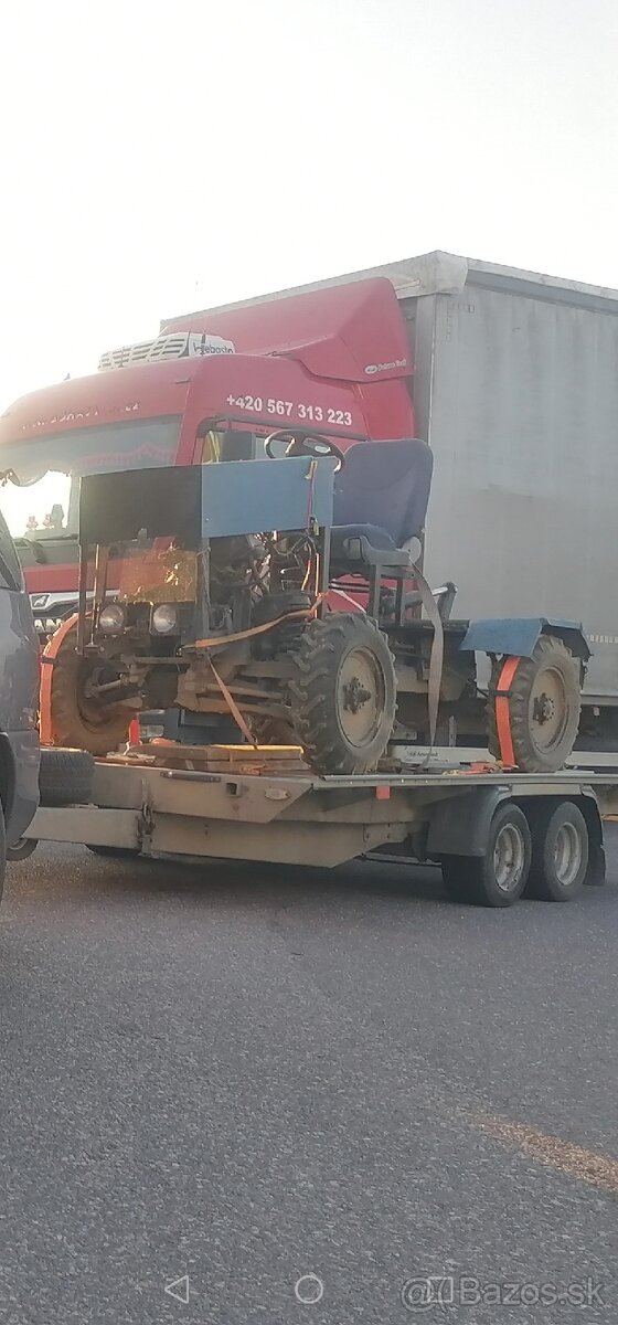 Malotraktor domácej výroby 4x4