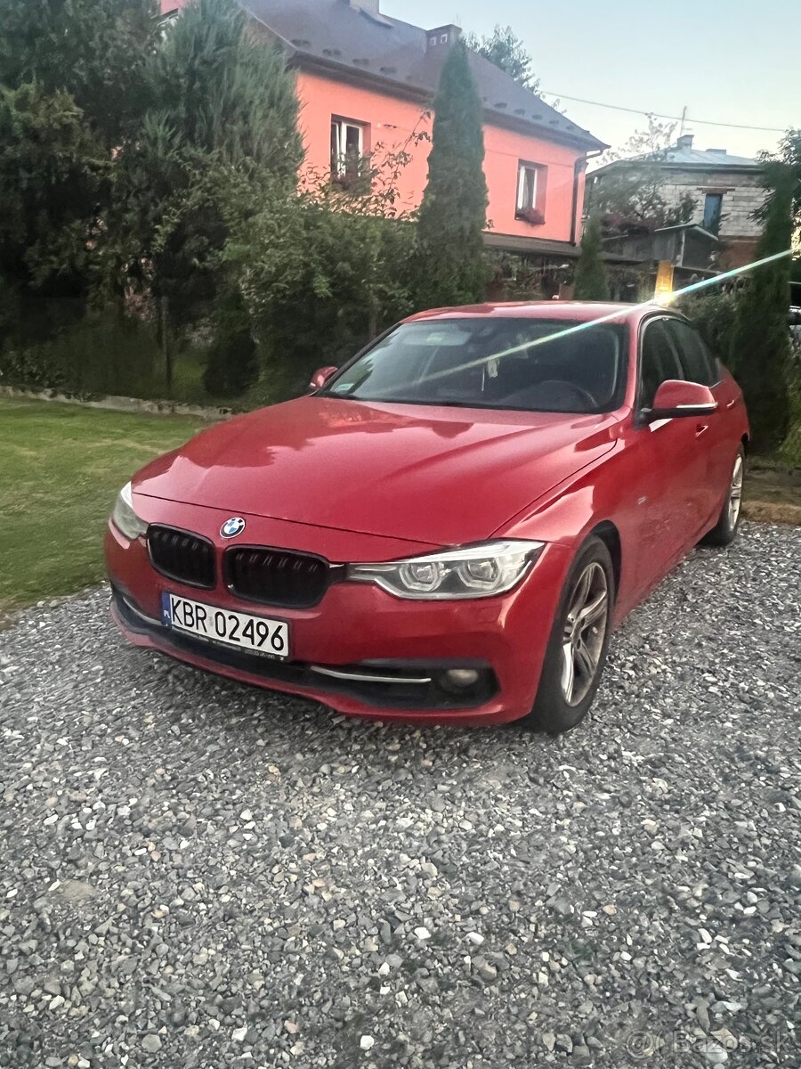 BMW 325d F30 sport sedan rok 2016 najazd 313000km 218PS