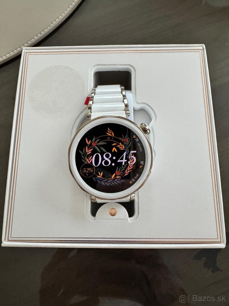 Huawei Watch GT 5 Pro 42mm, Ceramic White