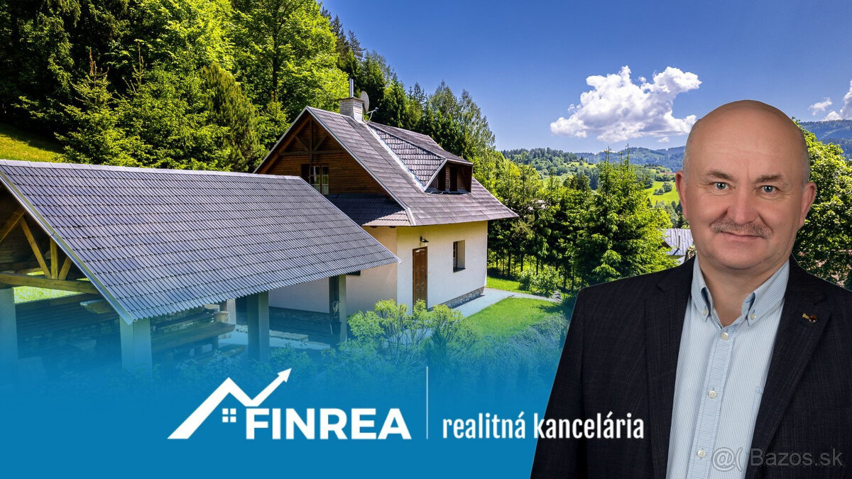 FINREA│Vidiecky dom na veľkorysom pozemku v Zázrivej