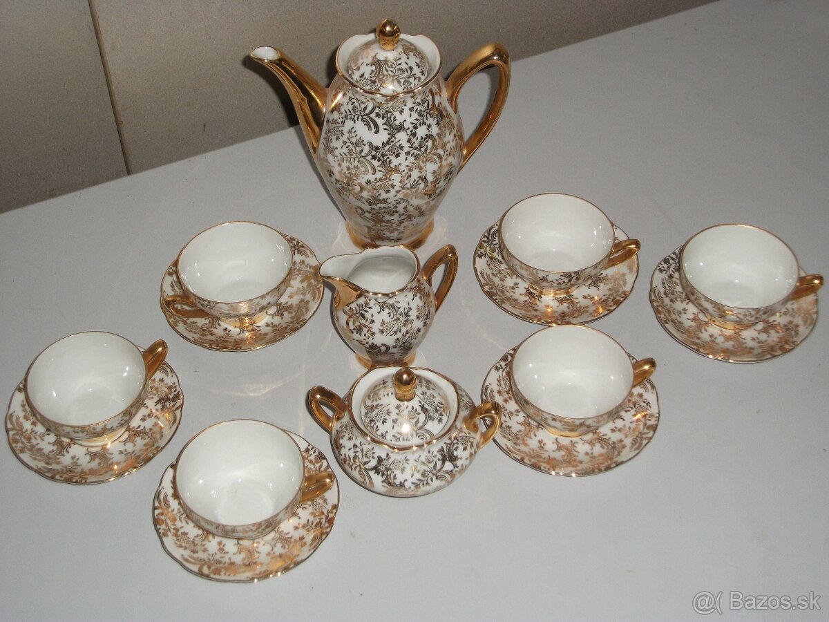 Stará čajová súprava-porcelán Bavaria.