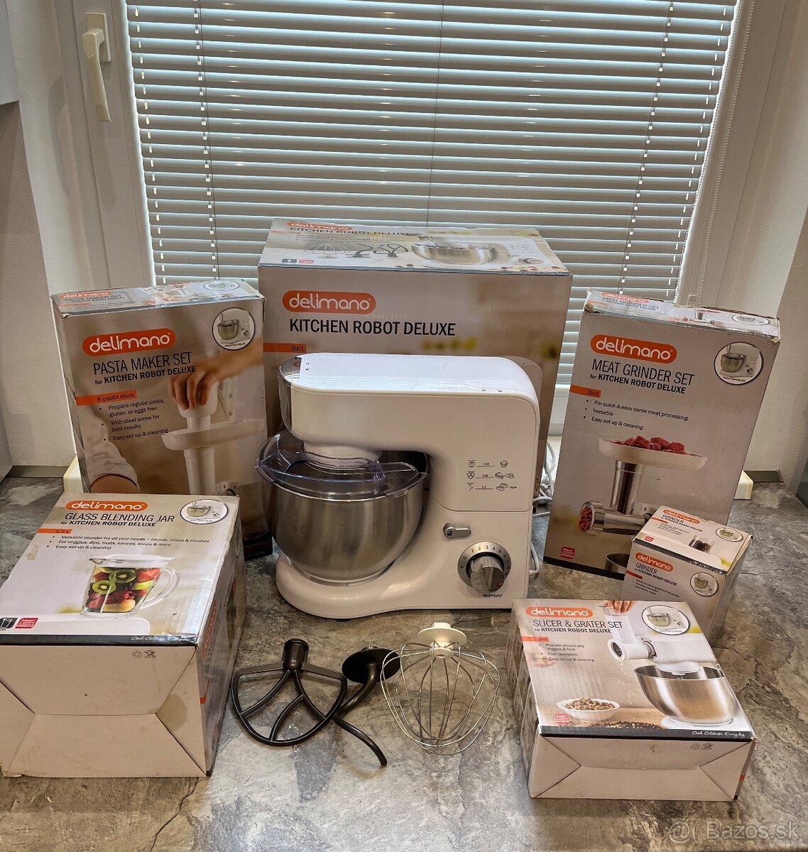 Kuchynský robot Delimano Deluxe set s doplnkami