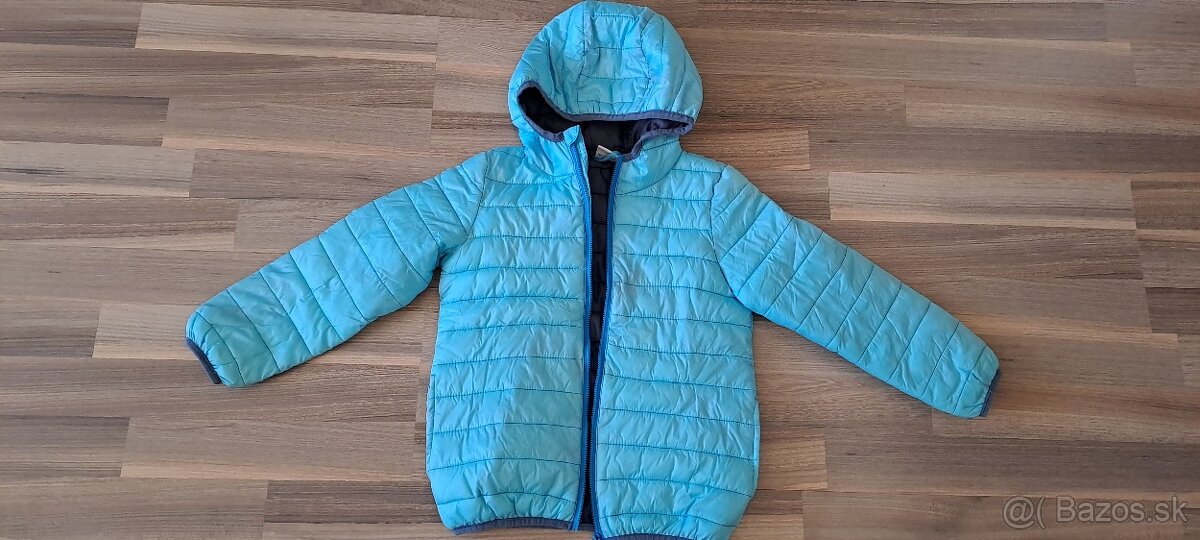 Prešívaná prechodná bunda, veľ. 110-116 (5-6 rokov)