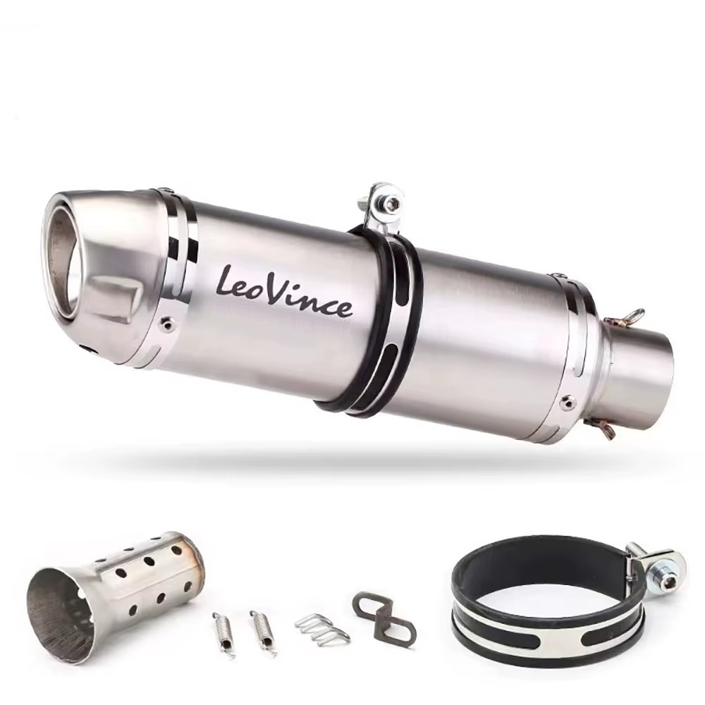 Nový  Univerzálny Športový výfuk  na motorku - LeoVince