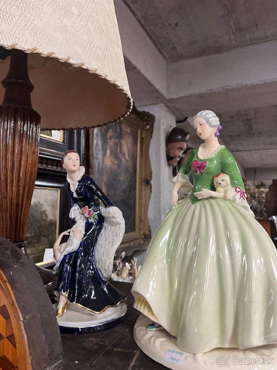 Porcelánové dámy Royal Dux