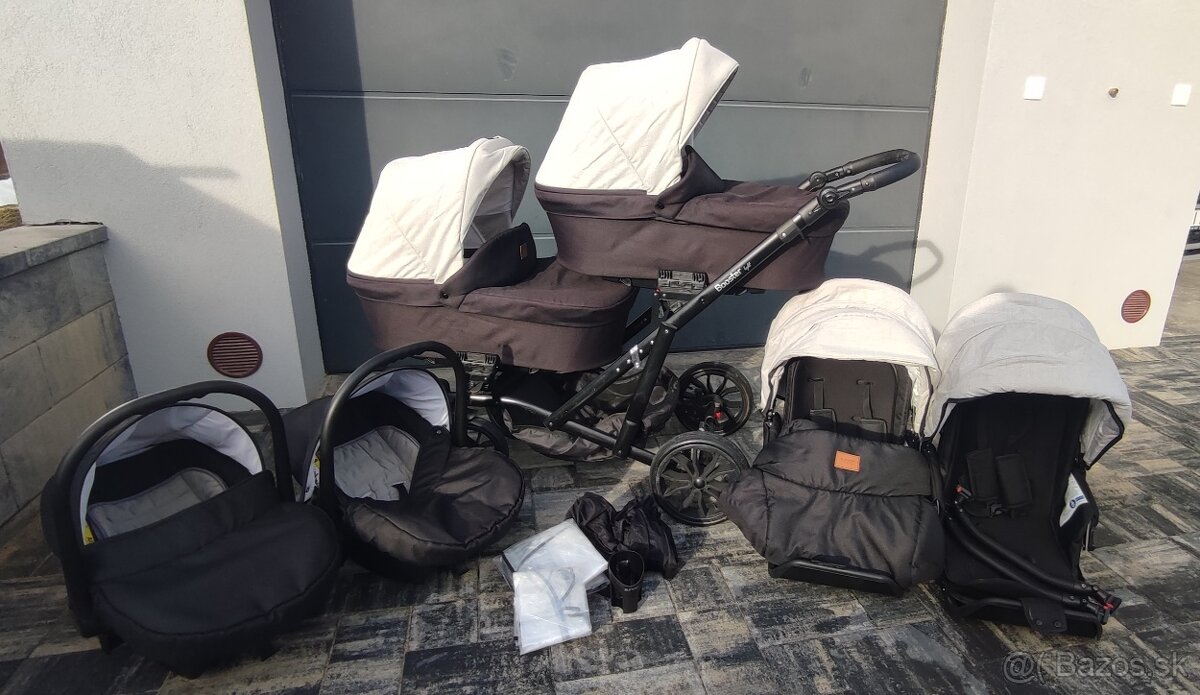 Kočík pre dvojičky