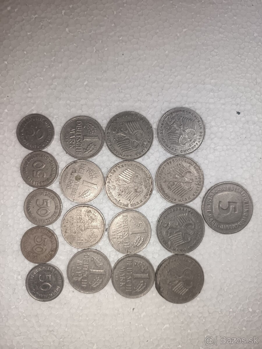 Predám mince marky