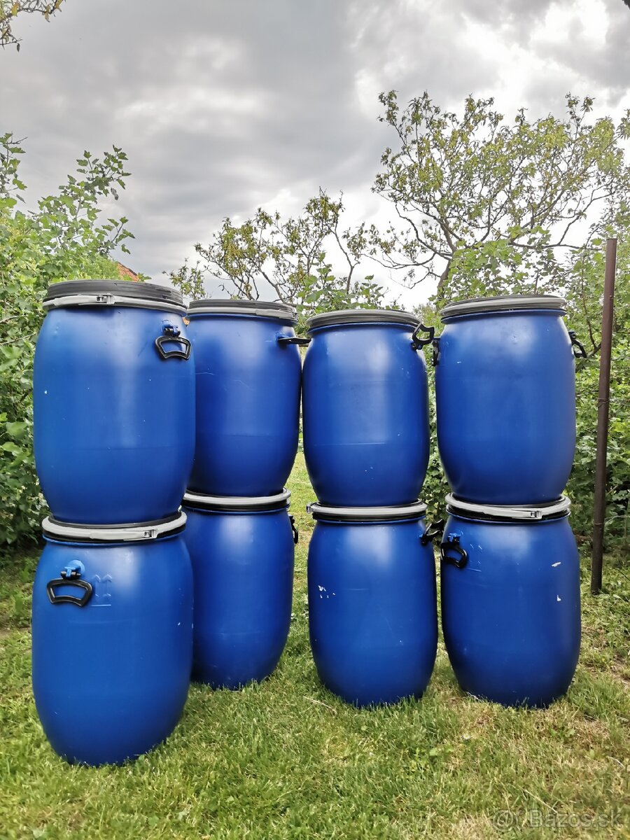 Plastové sudky 60litrove