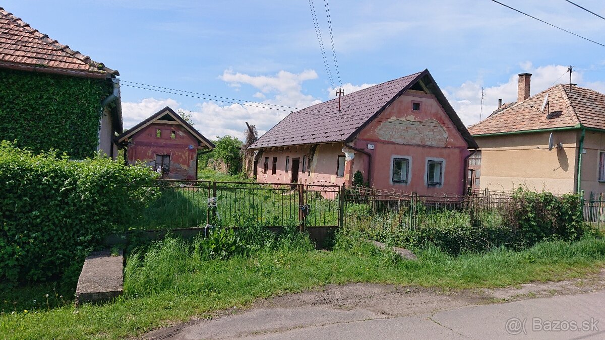 Predám dom a domček - kľudne bývanie