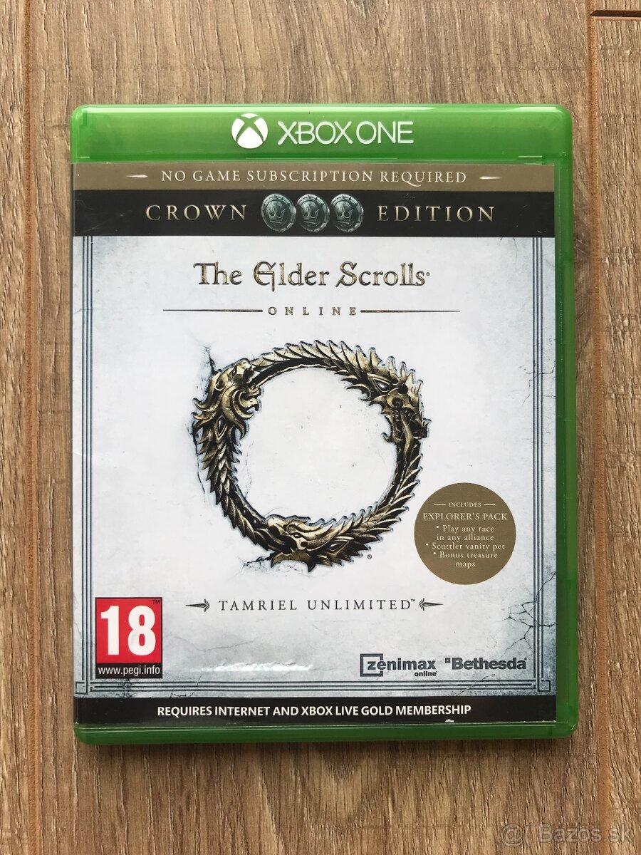 X The Elder Scrolls Online Tamriel Unlimited na Xbox ONE/ SX