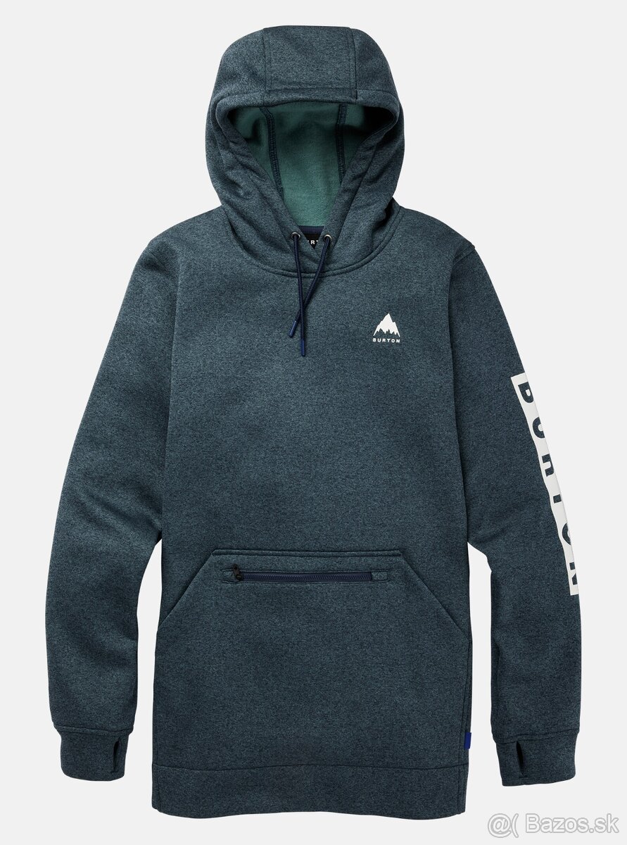 PREDANE / SOLD: Burton | Oak Long Pullover Fleece | XL | 19