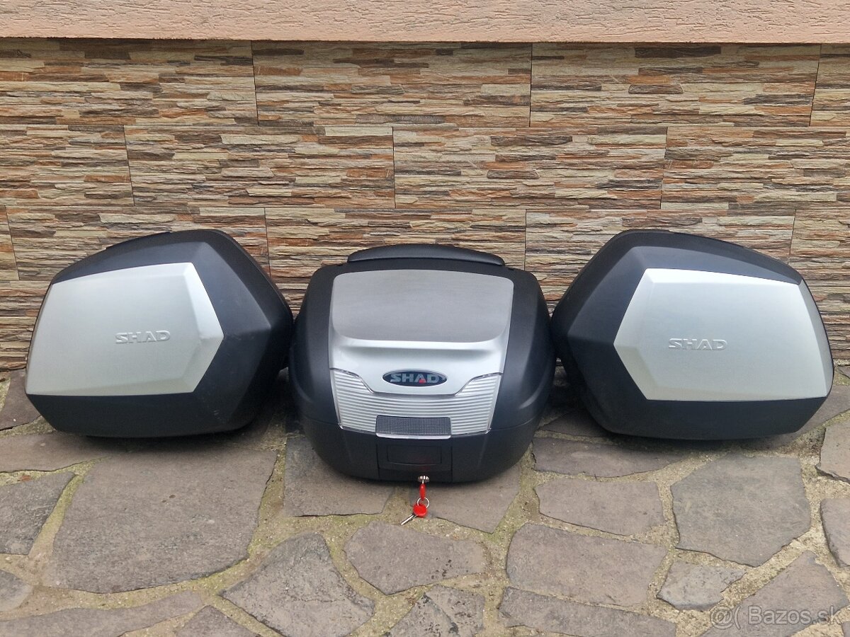 YAMAHA 800 FZ8 ABS  Fazer Fz-8 3x KUFRE 2011-2017