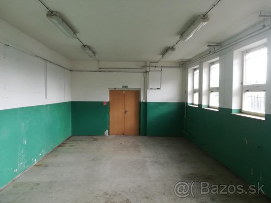 Napenájom sklad, dielňa, prevádzka, výroba v areáli v ZV