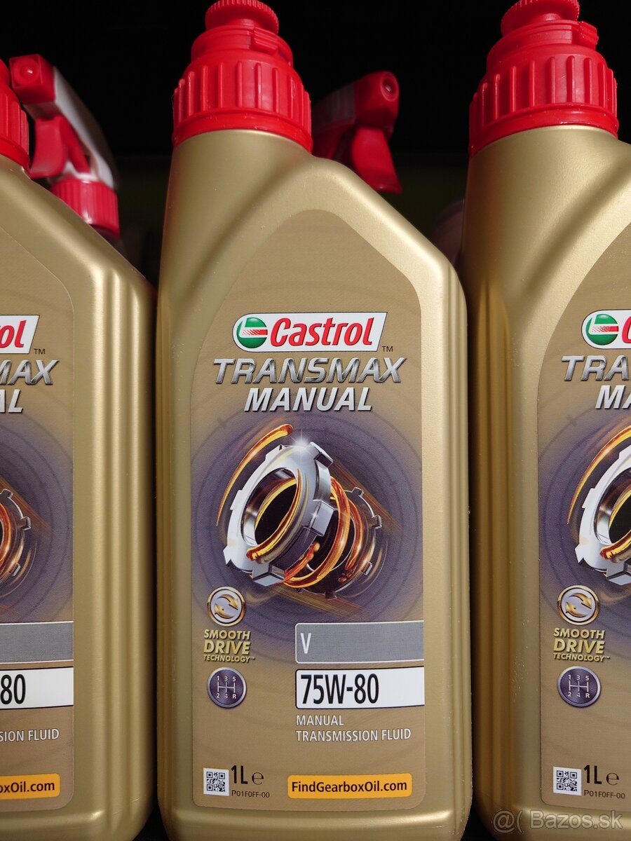 Prevodový olej CASTROL TRANSMAX MANUAL 75W-80