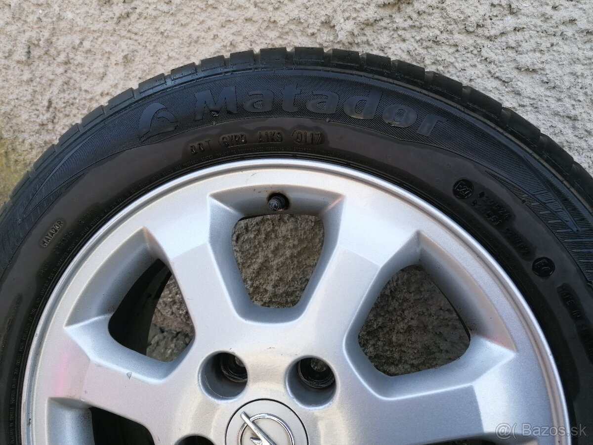 Opel astra g hliníkové disky 5x110 r15