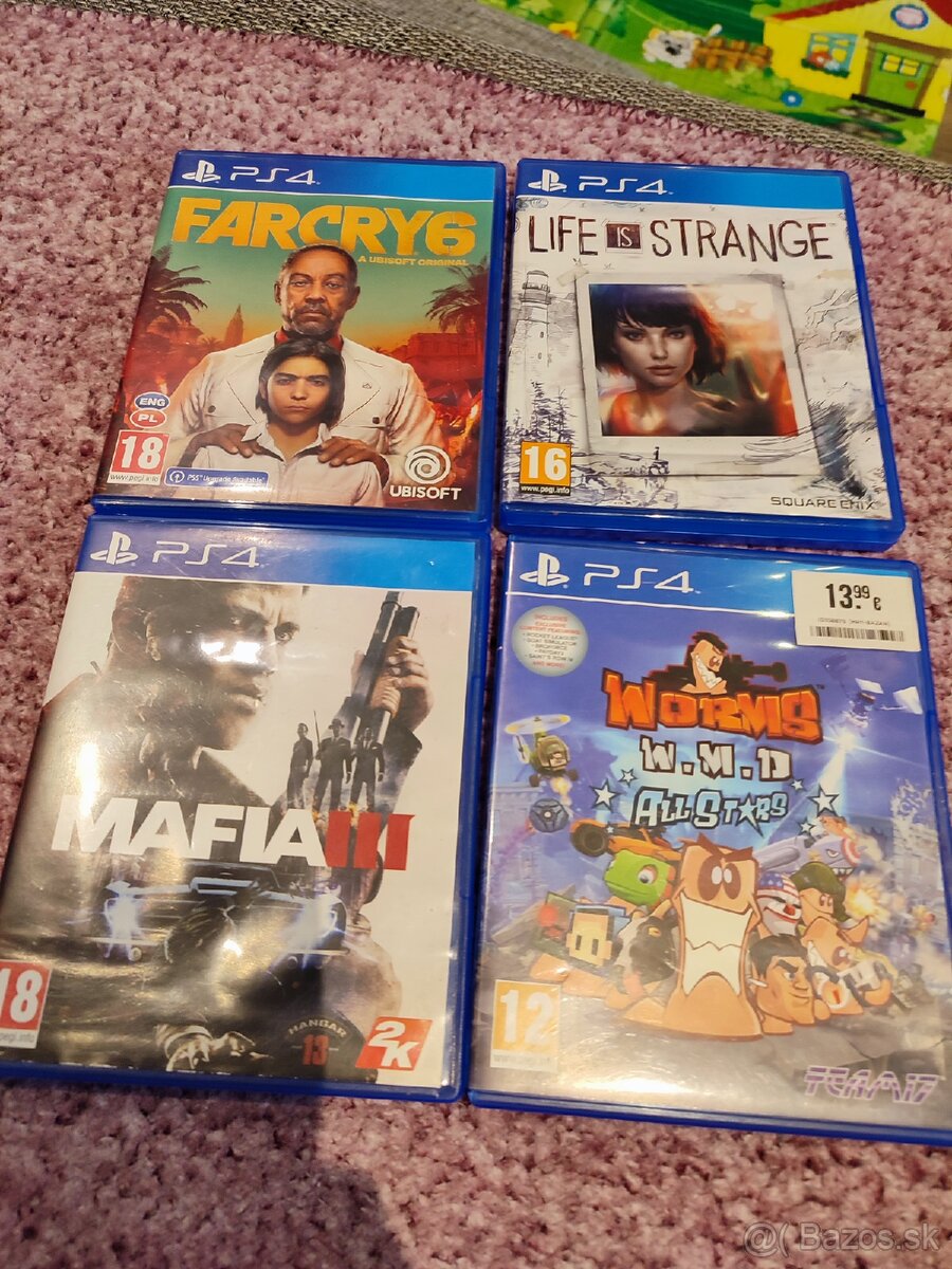 Predám PS4 hry/vymením