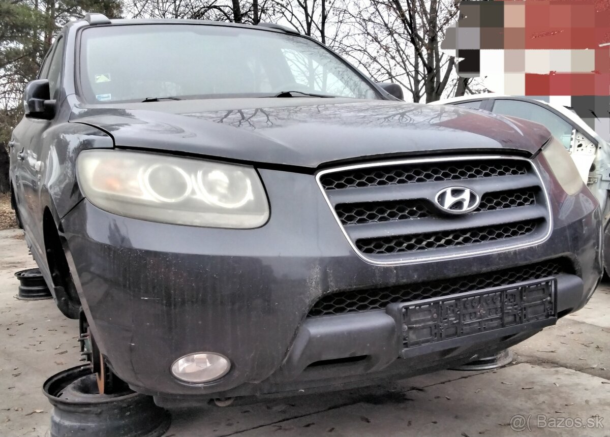 Hyundai Santa Fe 2.2 CRDi 2008 predám HLAVA MOTORA, DVERE