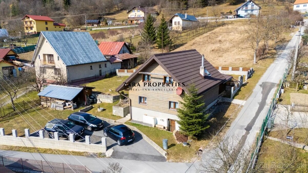 Rodinný dom v tichej lokalite, obec Papradno