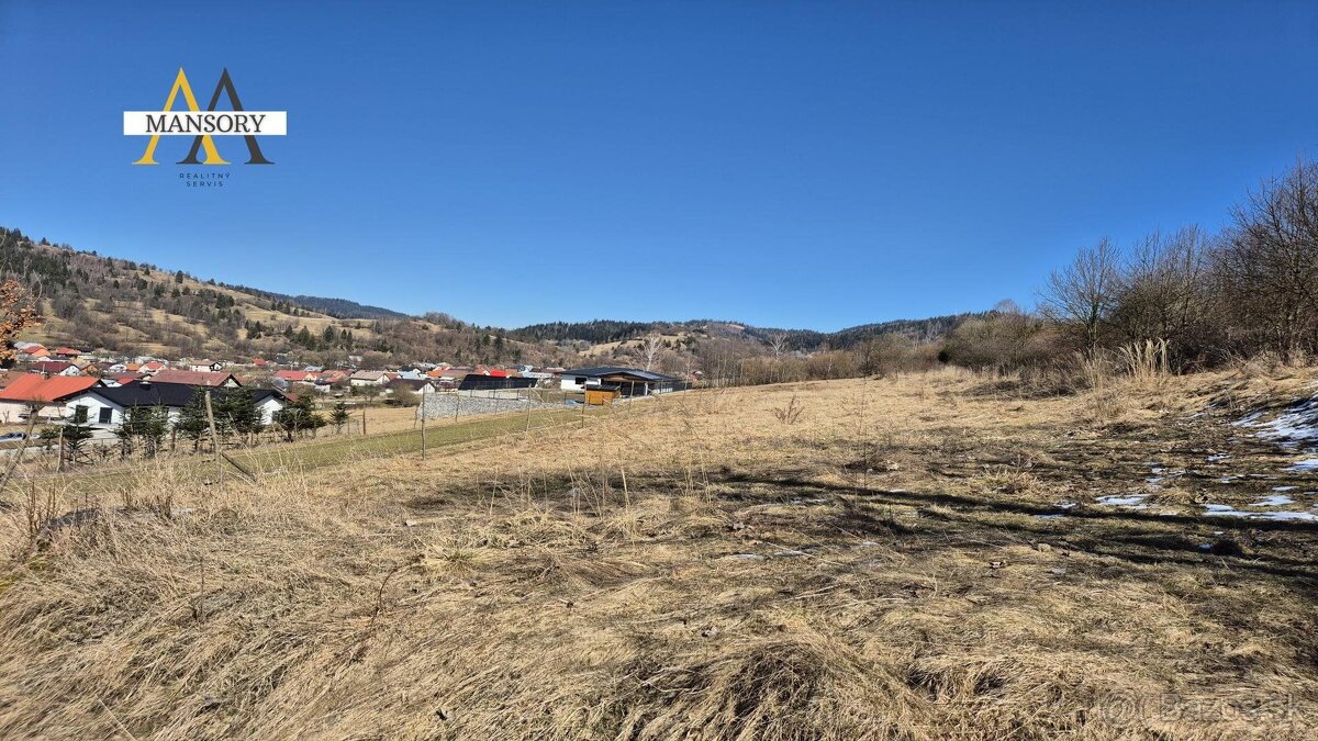 NA PREDAJ, Pozemok pre výstavbu v Obci Oščadnica o výmere 11
