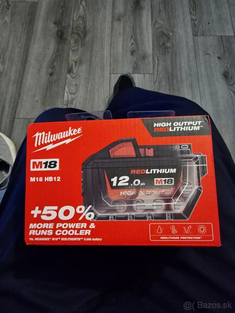 Baterie Milwaukee M18 HB12 12Ah