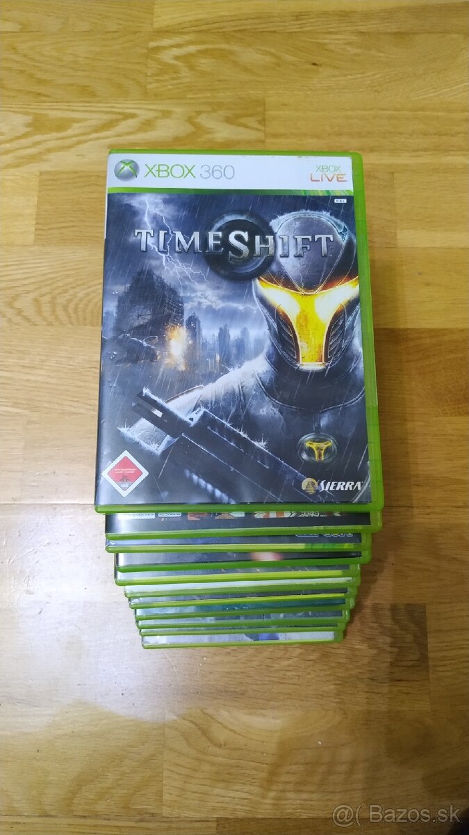 Predám balík 11 hier na Xbox 360