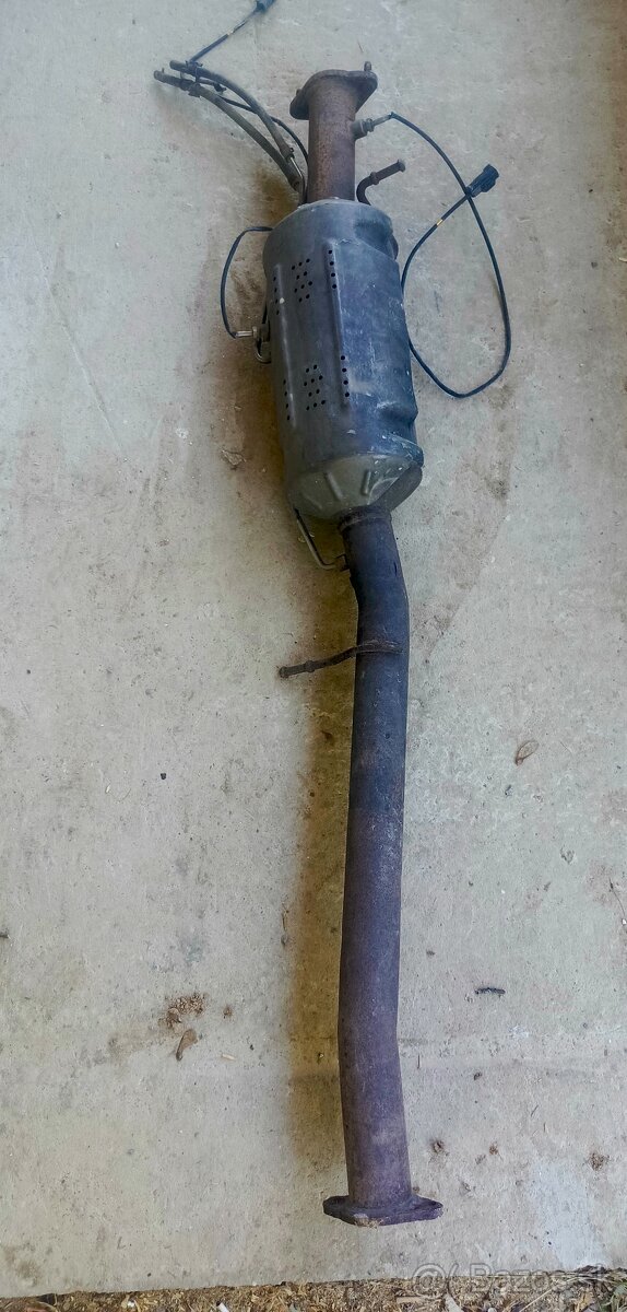 Ford Ranger DPF a koncový tlmič vyfuku