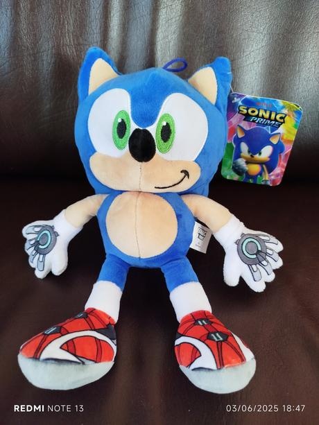 Krásny ježko Sonic 30cm - nový s visačkou