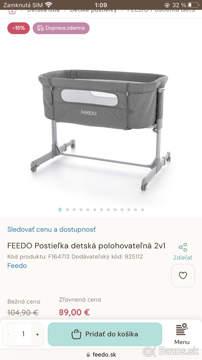 Postielka FEEDO